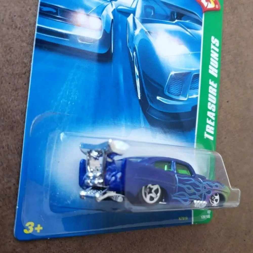 Hot Wheels JADED Spectraflame Blue #128 2007 TREASURE HUNTS Series #8/12 5SP MOC